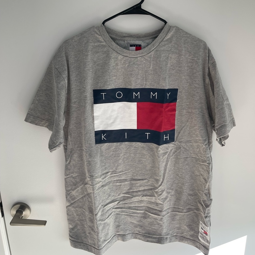 KITH x Tommy Hilfiger Gray T-Shirt for Men